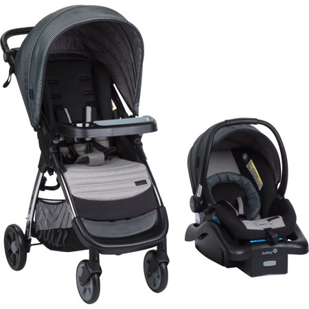 Monbebe Blaze Travel System, Grey & Black Pinstripe – Dorel Juvenile Monbebe