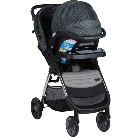 Blaze travel system features a stylish frame with an
